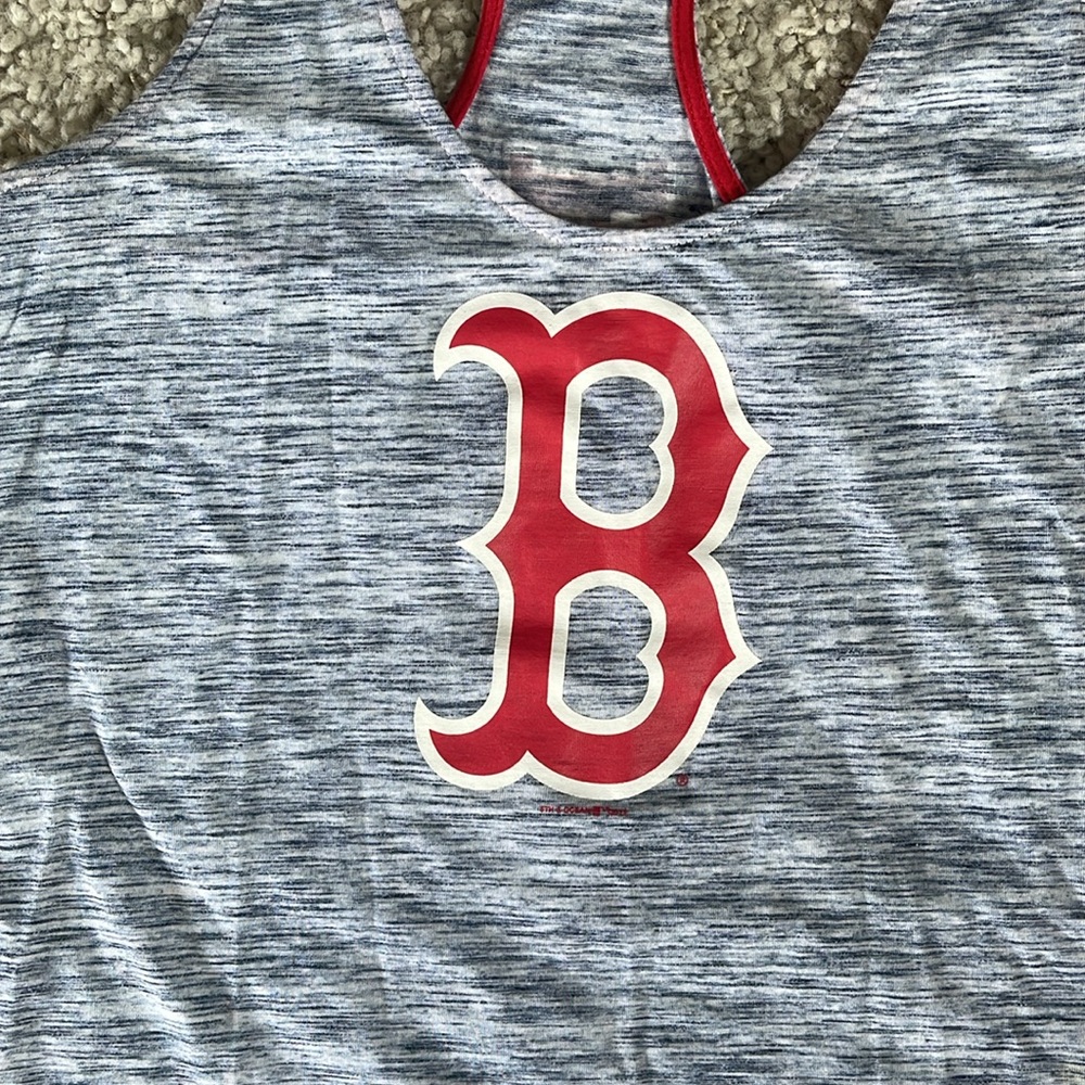 Boston Red Sox Racer Back Tank Top - Picture 2 of 3